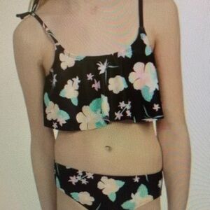 Floral Kids Swim Set